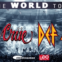 超レア　本物　Motley Crue ワールドツアー　バックステージパス　ゲスト Motley Crue Def Leppard モトリー・クルー デフ・レパード