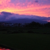 夕焼けの安達太良