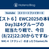 【スト６】EWC2025の本戦Day3は4グループの総当たり戦で、今日(8/22)22:30からですね【8/22内容訂正】