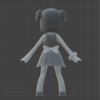 キャラクターモデリング④
