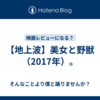 【地上波】美女と野獣（2017年）。