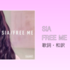 【歌詞・和訳】Sia / Free Me