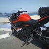 バイク　GSX250R 今日は海、太平洋へ！