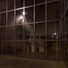 Toward Split Wall with Drains [Glass Wall with Drain] (after Robert Gober?)