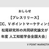 【プレスリリース】CCC、Vポイントマーケティング、松尾研究所の共同研究論文が「2026年度 人工知能学会全国大会」に採択