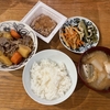 サバ缶で粕汁と、りんごのガトーインビジブル