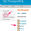 PostgreSQLのソースをサーバにインストールする