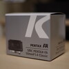 smc PENTAX-FA50mmF1.4 Classic を買った