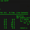 Python パフォーマンス計測