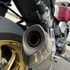 CB1000R（SC80）のチタンマフラーのカーボンを洗浄！