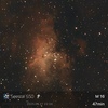 星見娘で電視5110(M16 Eagle Nebula in Ser)