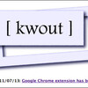 引用サイトをちら見せできるChromeエクステンション"kwout"が使える！！