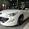 自動車内装修理＃365 プジョー /RCZ  革ナッパレザーシート劣化・擦れ小傷＋ステアリング擦れ・テカリ補修リペア