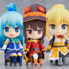 【このすば】ねんどろいど Swacchao！『アクア』『めぐみん』『ダクネス』この素晴らしい世界に祝福を！デフォルメ可動フィギュア【グッスマ】より2022年5月発売予定♪