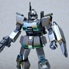 HG ガンダムEz8をチタン焼け塗装する