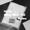 HanesのモックネックロングTシャツ2種を徹底比較！