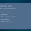 ケント・ベックの講演 "TDD Theme&Variations" Tech Excellence Conference