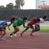 カンボジアパラ陸上選手の練習状況