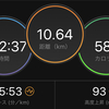 ジョギング10.64km・【ダニエルズ第7週Q2】今日は200mレペティション10本の巻