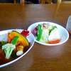 北海道　美瑛町　caferest 　木のいいなかま　/   店主は名古屋出身