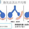 呼吸不全の病態③　換気血流比不均等