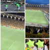 サッカー観戦