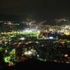 ４１位　長崎県　稲佐山からみた鶴の港の夜景（日本三大夜景）
