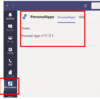 【SharePoint Framework】Microsoft Teams の Personal Apps を作成する