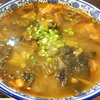 高菜入り牛バラ肉煮込み麺