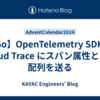 【Go】OpenTelemetry SDK で Cloud Trace にスパン属性として配列を送る