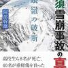 阿部幹雄『那須雪崩事故の真相 銀嶺の破断』感想