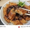 うなぎの蒲焼きとロースカツの合い盛り丼