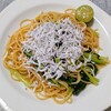 シラスと小松菜のスパゲティ　など