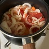 無水カレー作る