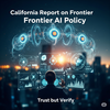 「カリフォルニア州フロンティアAI政策報告書（THE CALIFORNIA REPORT ON FRONTIER AI POLICY）」を読み解く：信頼と検証を両立するガバナンスのあり方