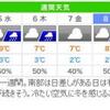 週明けの城崎温泉週間天気