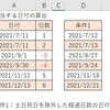 【エクセル】WORKDAY関数の使い方