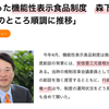 機能性表示食品は信用に足るか