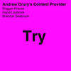 Andrew Drury's Content Provider / Try