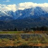 山が綺麗だったので。。。
