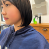 ティーンズにおすすめ▷サイドバングが決め手の顔まわりボブ