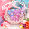♡BABKat_Sugar Sweet Pea （Blue & Purple）イースターなソフビ♡コンセプト