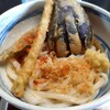 野菜天ぶっかけうどん