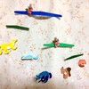 買ったけど作ってなかったものを作ってみる（２）　森の動物モビール