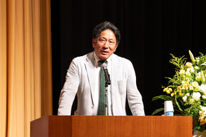 青学大陸上部の原晋監督が妙高市で講演　駅伝強豪校への歩みや組織づくり語る