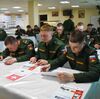 国後島・ニキシロ　ロシア軍駐屯地で国際愛国キャンペーン「勝利のディクテーション」実施