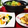 ☆ふんわり柔らか☆鶏だんごと水菜の和風鍋＆スパイシーフライドポテト☆