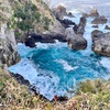 白波と絶景の唐桑半島（宮城県気仙沼市 早馬神社～石浜 民宿なぎさ:20km MCT day22）