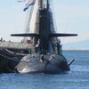 潜水艦　はくげい　天保山まつりに来航しました　大阪港
