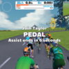 Zwift 570 ロボペーサーライド with Taylor